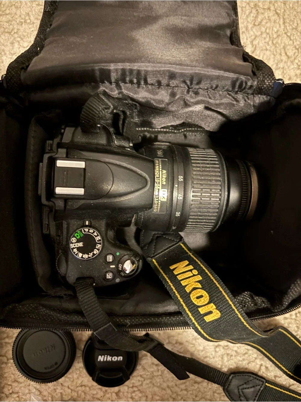 Nikon D5000 DSLR Camera with Kit Lens and Accessories